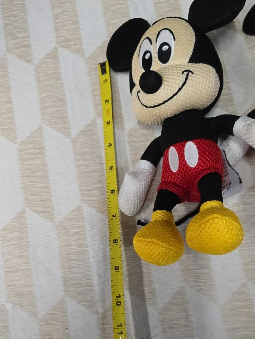 Disney Minnie & Mickey Plush Pair - Pink, Red, Yellow, Black
